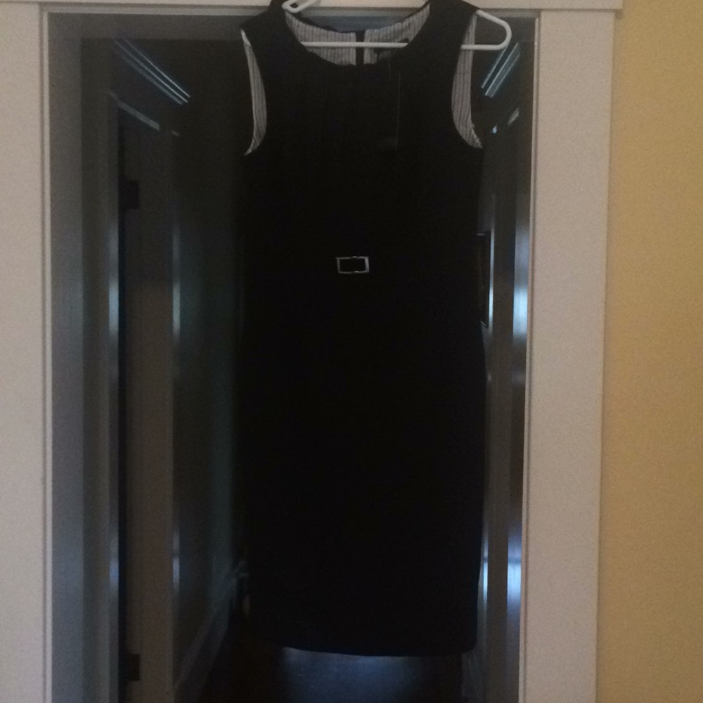 Black sleeveless dress - work or cocktails!